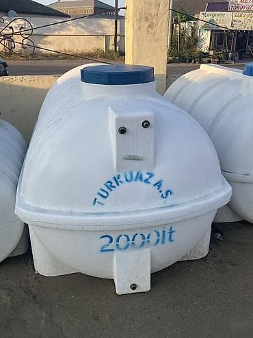 bak cen: Bak, Plastik, 2000 l l, Yeni, Pulsuz çatdırılma — 1