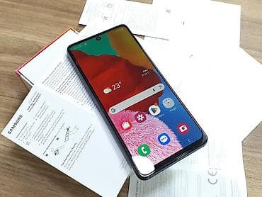 samsung 4: Samsung Galaxy A51, 64 GB, rəng - Göy, Düyməli, Sensor, İki sim kartlı — 2