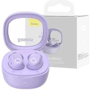 Simsiz (Bluetooth) Qulaqcıqlar, Baseus, rəng - Bənövşəyi — 2