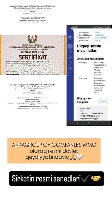 Hüquqi xidmətlər | Hüquqi şəxslərin dövlət qeydiyyatına alınması