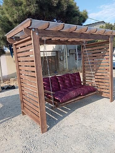 pavlonya ağacı satış: Divan-yelləncək, Zontikli, Taxta — 2
