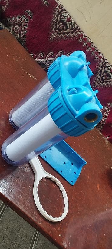 honor 9 pad: İki mərhələli su filtri korpusu və kartric seti - 10” ölçülü iki — 3