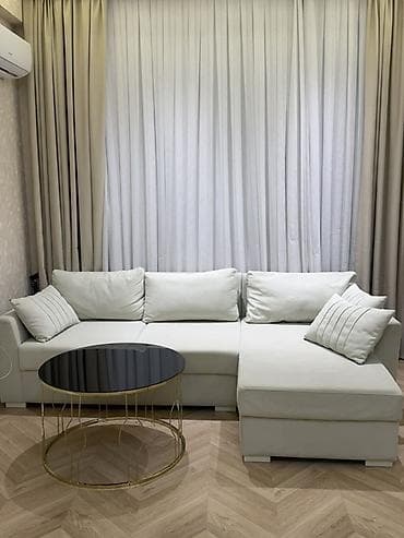 Комплекты диванов и столов: Угловой диван, Для гостиной, Нераскладной — 2