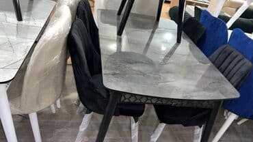 Masa və oturacaq dəstləri: Mətbəx üçün, Yeni, Açılan, Dördbucaq masa, 4 stul — 2