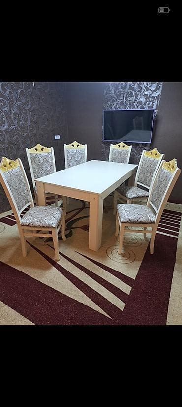 flora stul: İşlənmiş, 6 stul — 1