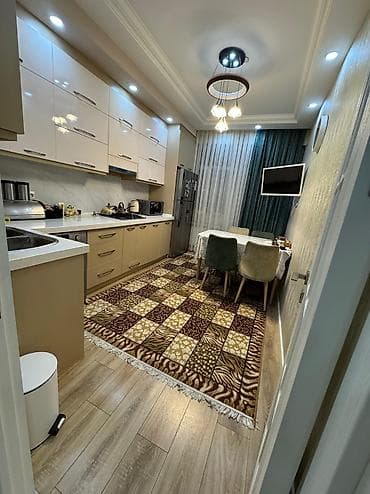 qecres kiraye evler: 3 otaqlı, Yeni tikili, 92 kv. m — 3