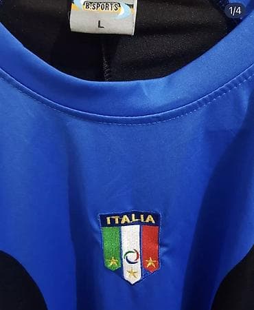 mili geyimler: Futbolka, L, rəng - Mavi — 1