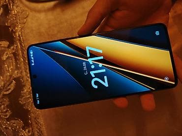 telefonlae: Poco X6 Pro 5G, 256 GB, rəng - Qara, Barmaq izi — 1