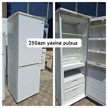 İki qapılı soyuducu (aşağıda dondurucu bölmə) - Rəng: ağ - Üst