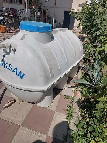 Ev və bağ: TÜRKSAN su çəni – 1000 litr - Həcm: 1000 L (korpus üzərində qeyd — 5