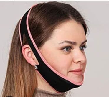 saqqal duzləşdirici krem: Üz-Buxaq korseti. Boğazda, çənə altında piyi əridir, buxağı yığır — 1