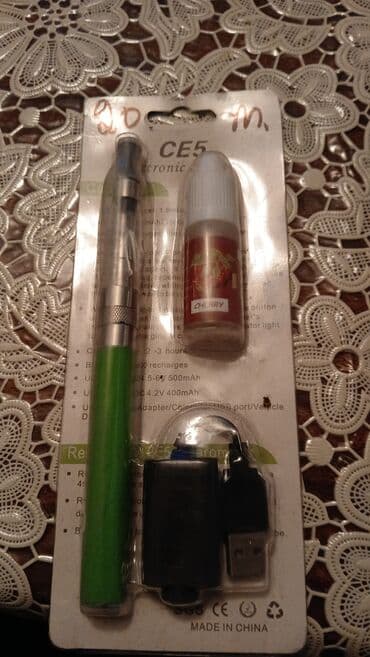 CE5 elektron siqaret dəsti Komplekt: - CE5 tipli buxarlandırıcı ilə