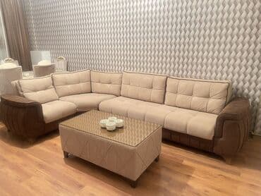 бу кровати: Künc divan, Açılan, Bazalı, Parça, Çatdırılma yoxdur — 5