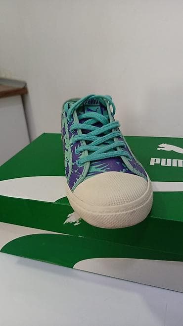 krosovkalar: Puma, Ölçü: 37, rəng - Mavi, İşlənmiş — 4