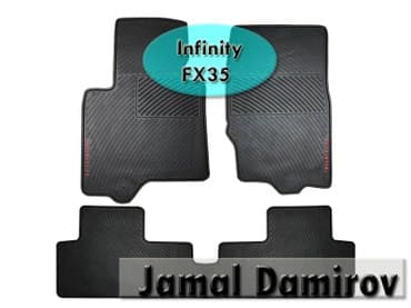 yan pərdələr: İnfiniti FX35 üçün silikon ayaqaltilar. Силиконовые коврики для — 1