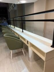 İnformatika: Düz masa, Siyirməsiz, Polkalı, Laminat — 2