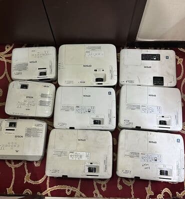 zoom kamera: İşlənmiş Proyektor Epson, Pulsuz çatdırılma, Rayonlara çatdırılma, Ünvandan götürmə — 17