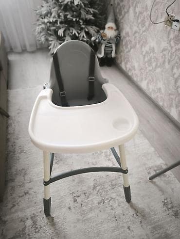 Uşaq geyimi və ayaqqabıları: Uşaq yemək stolu xaricdən alinib.cox keyfiyətli təmizlənməyi — 2