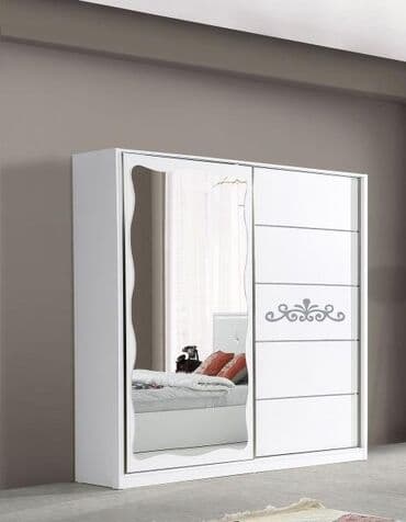 шкаф трехдверный: Прямой шкаф, Для прихожей, Для спальни, Для одежды, Купе, Корпусный, 2 двери — 4