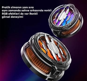 telefon ucun fan: Memo Cx07 Professional Telefon Soyuducu Fan – RGB Işıqlı (Gaming — 5