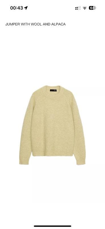 yun şalvar: Sviter, Zara, S, rəng - Yaşıl — 2