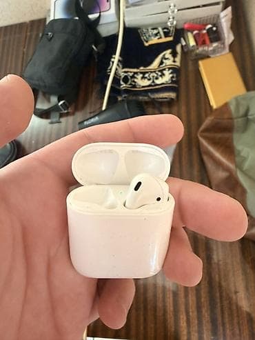 airpods бишкек бу: Беспроводные (Bluetooth) Наушники, Apple, цвет - Белый — 2