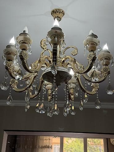 samdan: Çılçıraq, 10 və daha çox lampa, Metal — 1