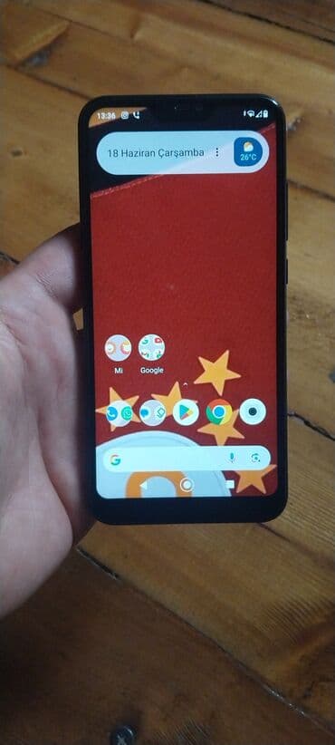 mi qulaqciqlar: Xiaomi Mi A2 Lite, 32 ГБ, цвет - Черный, 
 Отпечаток пальца, Две SIM карты — 1