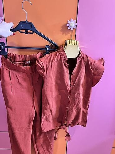 alt geyimler: Qadın köynəyi – OBEIS Tekstil, ölçü: 36 - Rəng: tünd terrakota/pas — 6