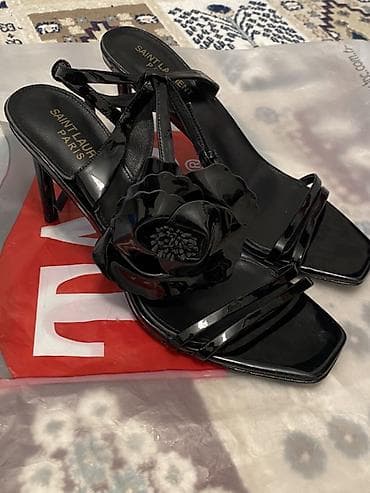 41 razmer Saint Laurent Paris qadın ayaqqabısı – klassik qara — 1