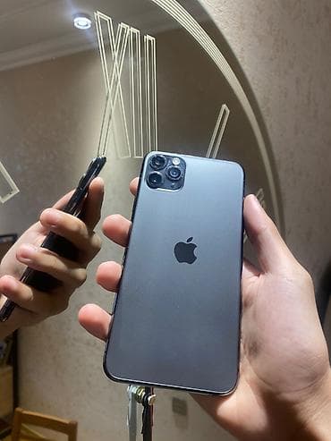 IPhone 11 Pro Max, 256 GB, Space Gray, Face ID, Simsiz şarj