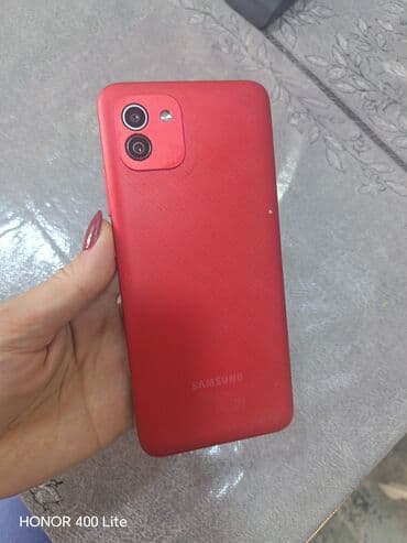 флай телефон запись разговоров: Samsung Galaxy A03, rəng - Qırmızı, İki sim kartlı — 3