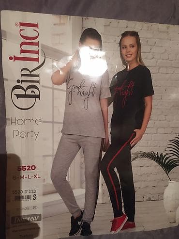 Birinci Home Party qadın ev geyimi dəsti Model: 5520 (EV GİYİM) Bədən