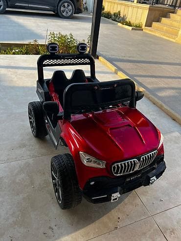 Uşaq elektrik maşını – qırmızı rəng, jeep üslubunda - Qiymət: 170 AZN lalafo.az -da Uşaq elektrik maşını – qırmızı rəng, jeep üslubunda - Qiymət: 170 AZN