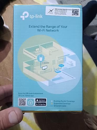 cib vayfayı: TP-Link TL-WA855RE Wi‑Fi Gücləndirici (Range Extender). yenidi 10 gün — 9