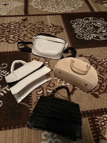 prada eynekleri qiymeti: Dəst: 4 ədəd qadın çantası hamısı birlikdə 12azn işlənmişdir — 2