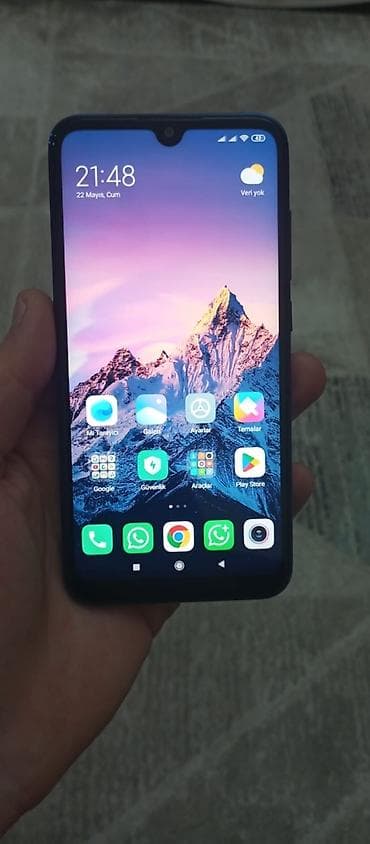 infinix note 30 vip: Redmi 128 GB, rəng - Mavi, Barmaq izi — 1