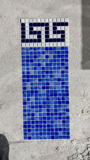 fasad daslari qiyməti topdan satiş: Hovuz ucun mozaika. Yerli istehsal mozaikalar Turkiye istehsali — 1