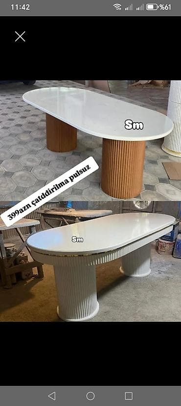 Oval masa, Siyirməsiz, Zəmanətsiz, Kredit yoxdur