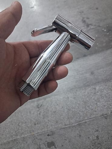heyva cemi: Metal əl duşu (bidet sprey başlığı) - Material: xrom örtüklü möhkəm — 1