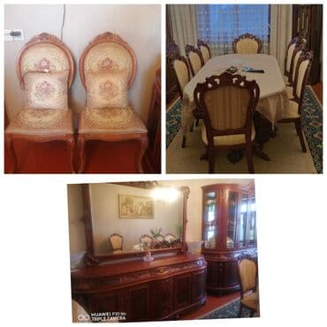 kamot ucun qab: Servant, Komod, Masa və oturacaqlar — 5