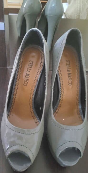 зеленые туфли: Туфли, Размер: 38, Б/у — 2