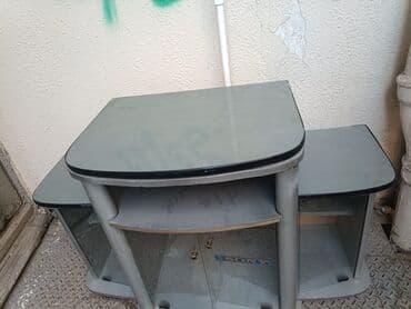 телефон флай с телевизором кнопочный: Прямой ТВ стенд, С полками, Стеклянный — 2