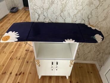 yazı lövhə: Ütü masası ilə şkaf (transformasiya olunan) - Üst hissə: qatlanan — 4