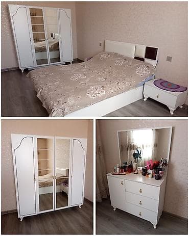 Endirim edildi. Yataq dəsti satılır 400₼ matras var,bazası yoxdur