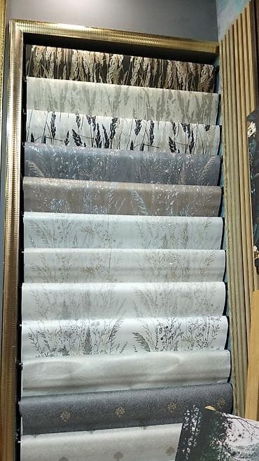 dekor aboylar: Dekorativ divar kağızları kolleksiyası - Dizaynlar: çiçək naxışları — 2