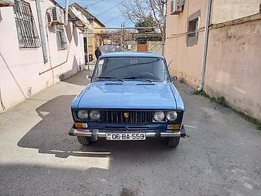 2106 salon: VAZ 2106 sedan - Kuzov: 4 qapılı klassik sedan, açıq-mavi rəng - — 5