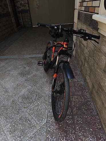 velosiped kameri: Formula brendli dağ velosipedi - Rəng: qara-narıncı aksentlər, loqo — 1