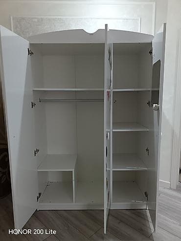 Oğlan və qız üçün, 3 qapılı, Açılan, Düz dolab — 2
