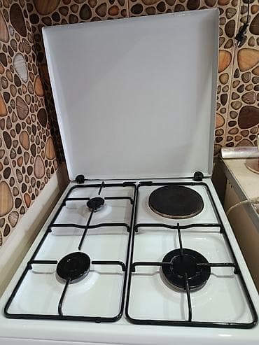 Qaz sobaları: GRETA qaz-elektrik kombinə edilmiş soba Xüsusiyyətlər: - 50×60 sm — 2